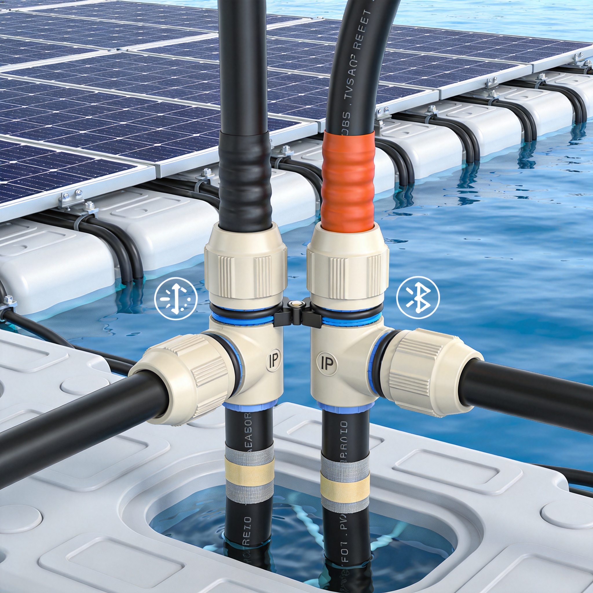 UV resistant cable jacket cross section