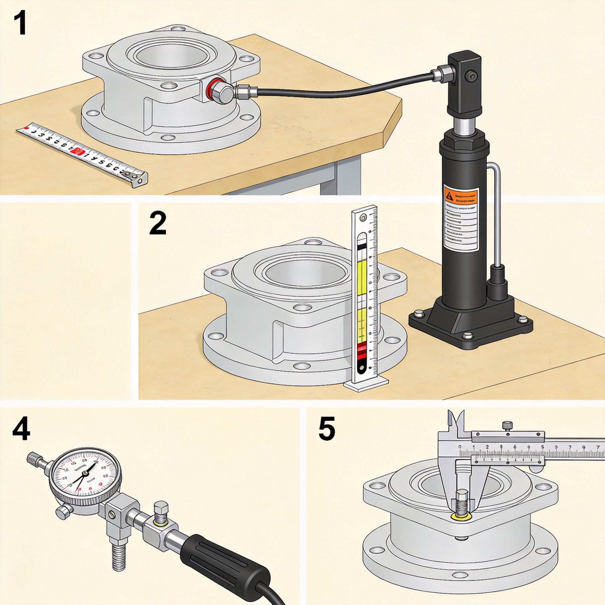 Hydraulic tensioner on flexible mount cable