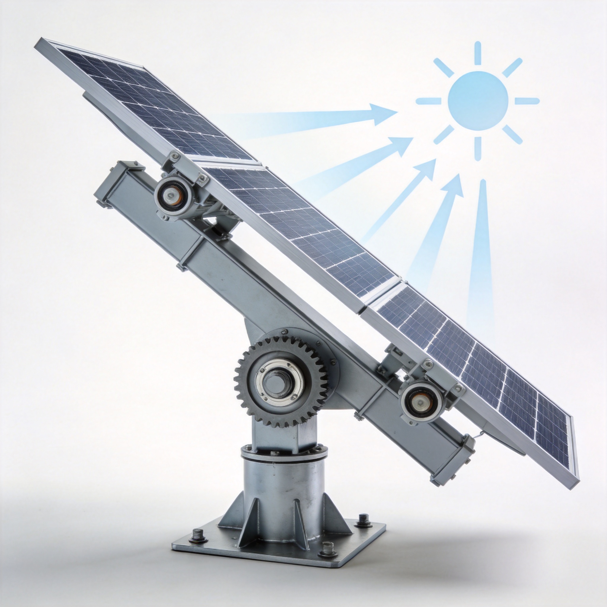 Single-axis tracker mechanical drive system components