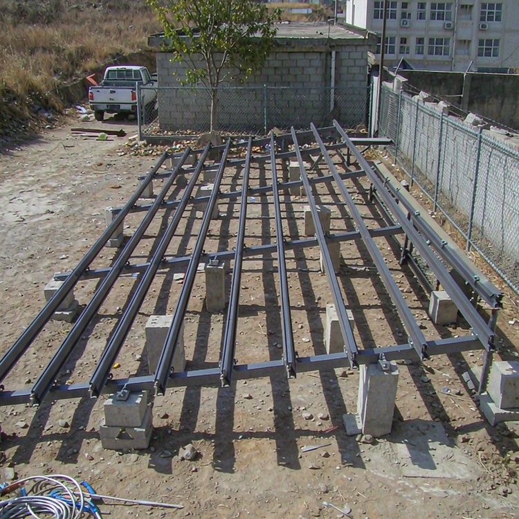 Utility-Owned Distributed Solar Racking - structure view