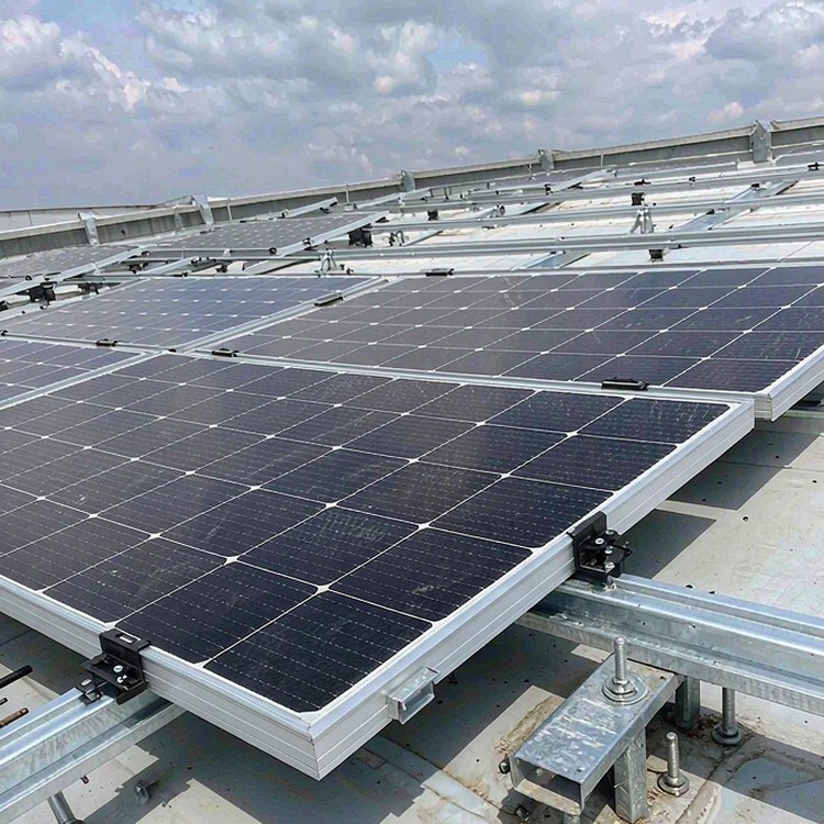 Wind Load Calculation & Uplift Resistance for Solar Racking - installation detail