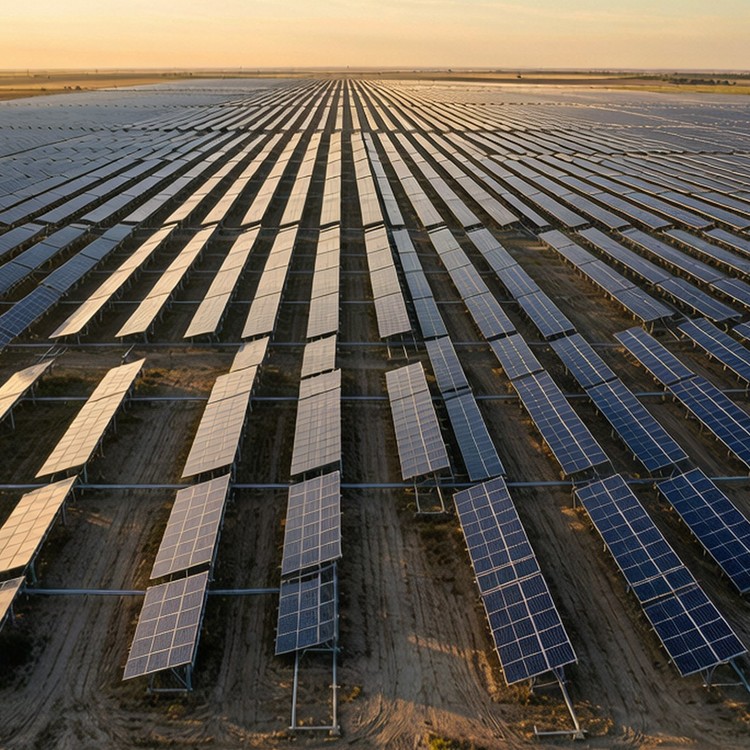 Regional & long-tail solar PV plant - reference site view