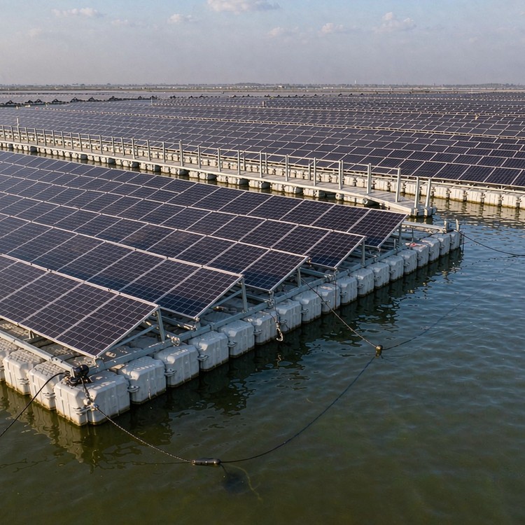 Fischkäfig-PV-Trägersystem für Solaranlagen – Konstruktionsdetail